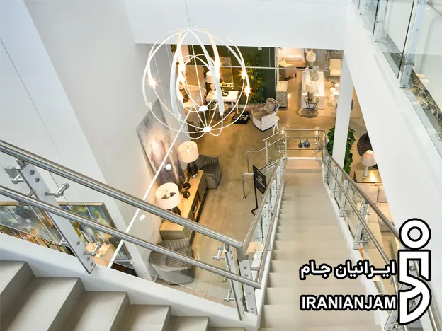 نرده شیشه‌ای فین گلس