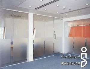 پارتیشن شیشه ای مات
